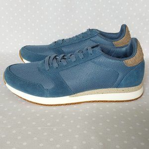 Woden Women's Ydun Blue Suede Sneaker NWOB